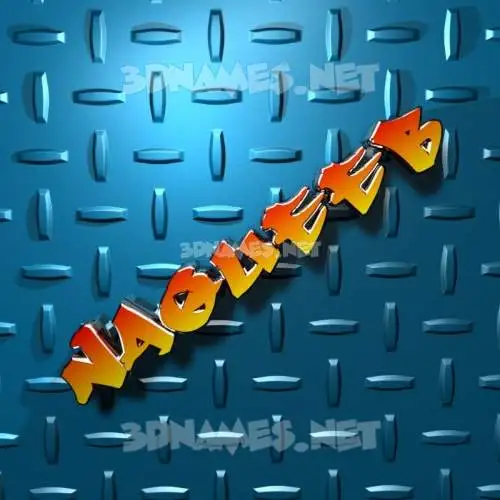 naqueeb in Grid Style style - 3D name wallpaper naqueeb in Grid Style style - 3D name wallpaper