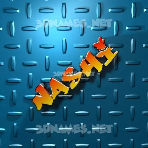 nashi in Grid Style style - 3D name wallpaper nashi in Grid Style style - 3D name wallpaper