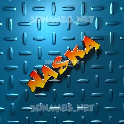 naska in Grid Style style - 3D name wallpaper naska in Grid Style style - 3D name wallpaper
