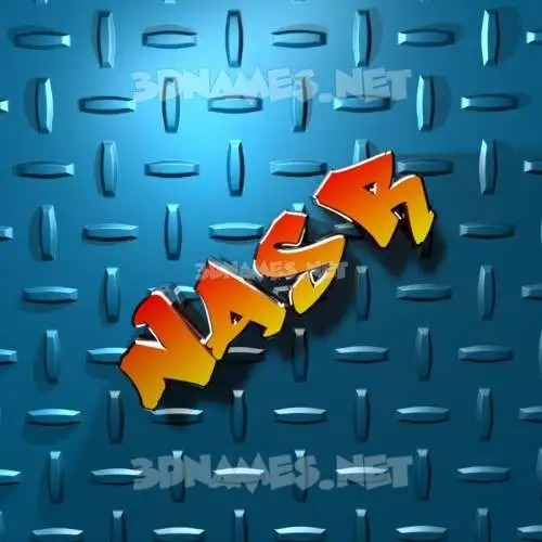 nasr in Grid Style style - 3D name wallpaper
