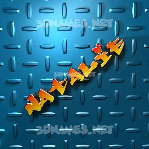 natalie in Grid Style style - 3D name wallpaper natalie in Grid Style style - 3D name wallpaper