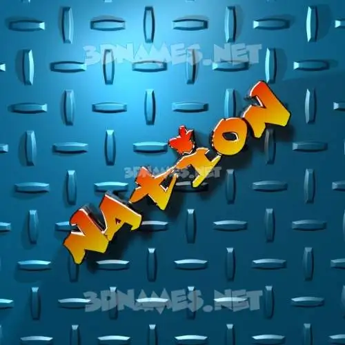 nation in Grid Style style - 3D name wallpaper nation in Grid Style style - 3D name wallpaper