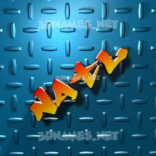 natl in Grid Style style - 3D name wallpaper natl in Grid Style style - 3D name wallpaper