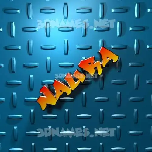 naura in Grid Style style - 3D name wallpaper naura in Grid Style style - 3D name wallpaper