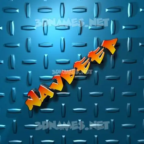 navdeep in Grid Style style - 3D name wallpaper
