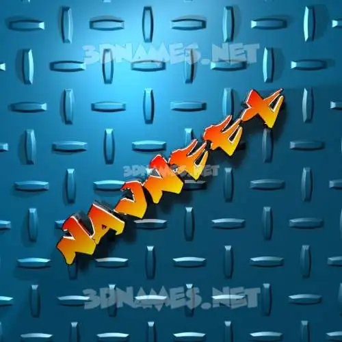 navneet in Grid Style style - 3D name wallpaper