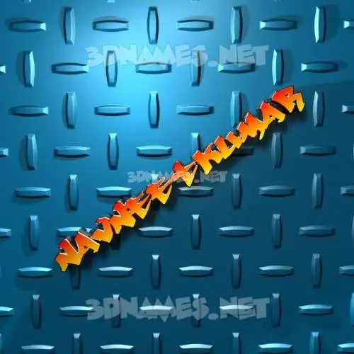 navneetkumar in Grid Style style - 3D name wallpaper
