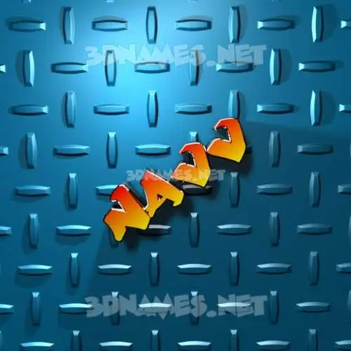 navv in Grid Style style - 3D name wallpaper