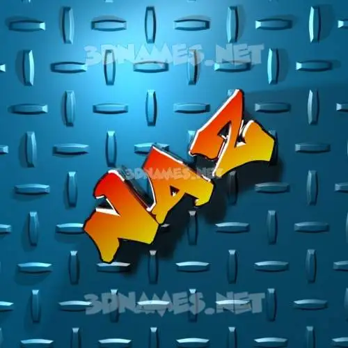 naz in Grid Style style - 3D name wallpaper naz in Grid Style style - 3D name wallpaper