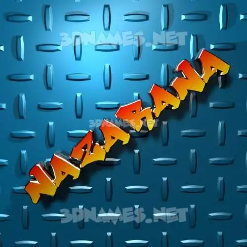 nazarana in Grid Style style - 3D name wallpaper nazarana in Grid Style style - 3D name wallpaper