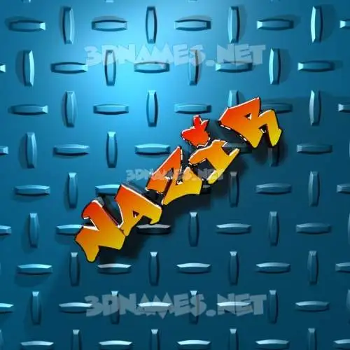 nazir in Grid Style style - 3D name wallpaper nazir in Grid Style style - 3D name wallpaper