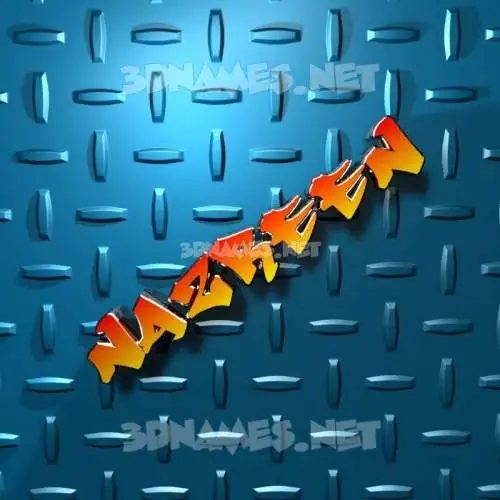 nazreen in Grid Style style - 3D name wallpaper nazreen in Grid Style style - 3D name wallpaper