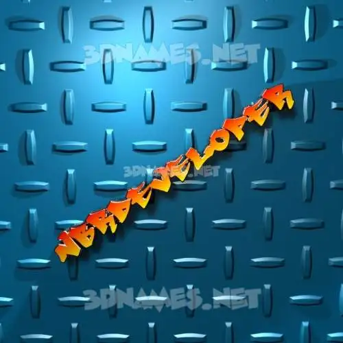 nbrdeveloper in Grid Style style - 3D name wallpaper