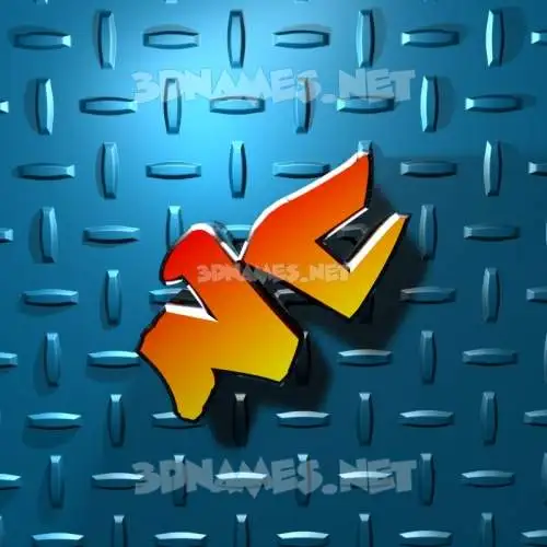 nc in Grid Style style - 3D name wallpaper nc in Grid Style style - 3D name wallpaper