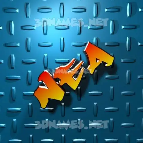 nea in Grid Style style - 3D name wallpaper nea in Grid Style style - 3D name wallpaper