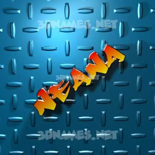 neana in Grid Style style - 3D name wallpaper