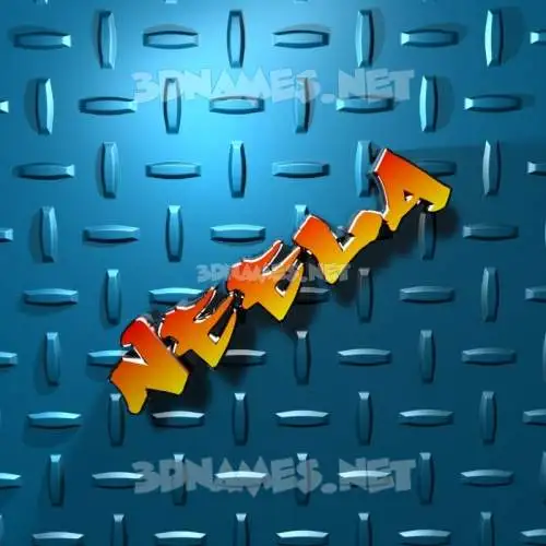 neela in Grid Style style - 3D name wallpaper