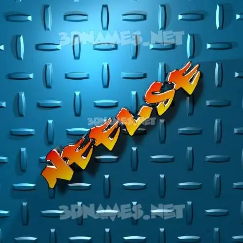 neelse in Grid Style style - 3D name wallpaper