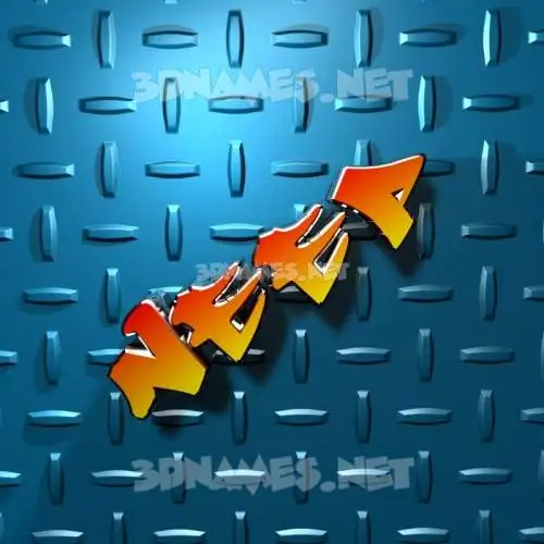 neep in Grid Style style - 3D name wallpaper