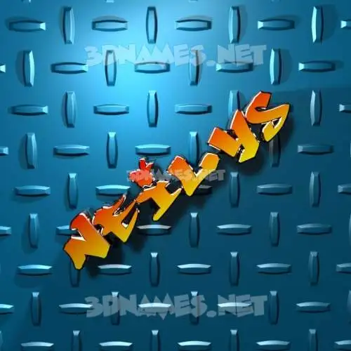 neilys in Grid Style style - 3D name wallpaper