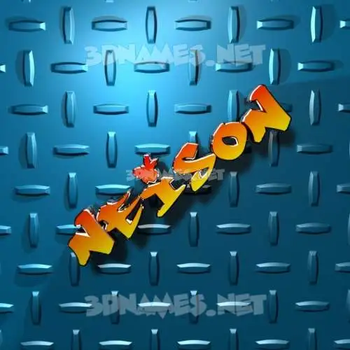 neison in Grid Style style - 3D name wallpaper neison in Grid Style style - 3D name wallpaper