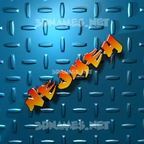 nejmeh in Grid Style style - 3D name wallpaper