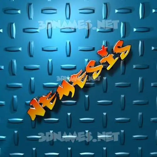 nemesis in Grid Style style - 3D name wallpaper nemesis in Grid Style style - 3D name wallpaper