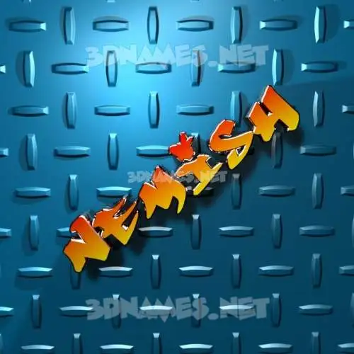 nemish in Grid Style style - 3D name wallpaper nemish in Grid Style style - 3D name wallpaper