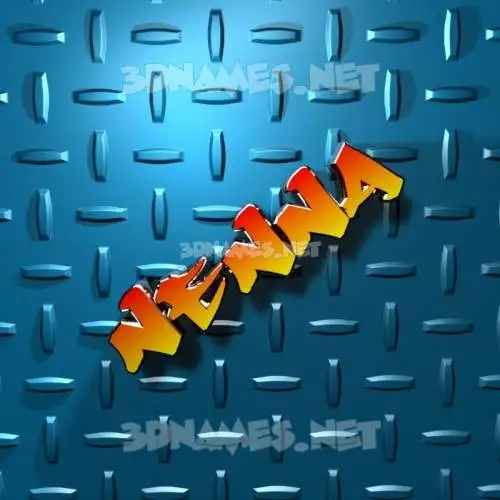 nenna in Grid Style style - 3D name wallpaper nenna in Grid Style style - 3D name wallpaper