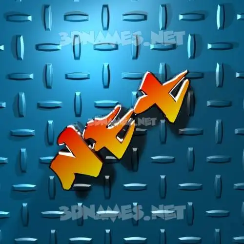 net in Grid Style style - 3D name wallpaper
