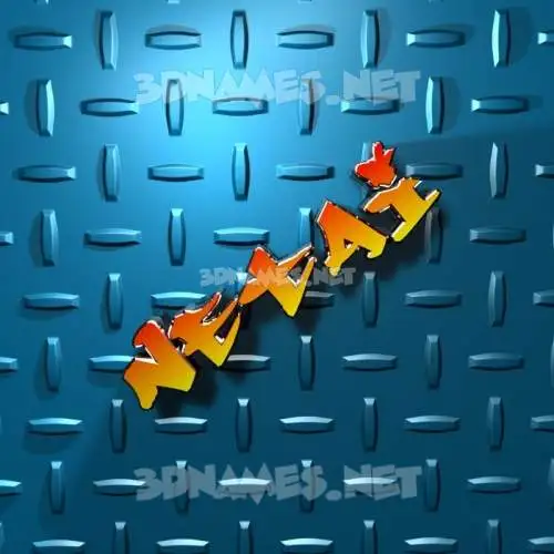 netai in Grid Style style - 3D name wallpaper