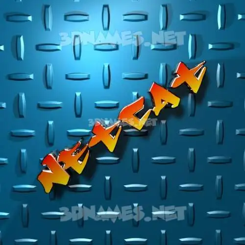 netcat in Grid Style style - 3D name wallpaper
