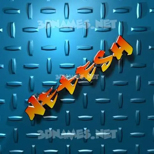 netesh in Grid Style style - 3D name wallpaper