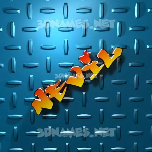nevil in Grid Style style - 3D name wallpaper nevil in Grid Style style - 3D name wallpaper