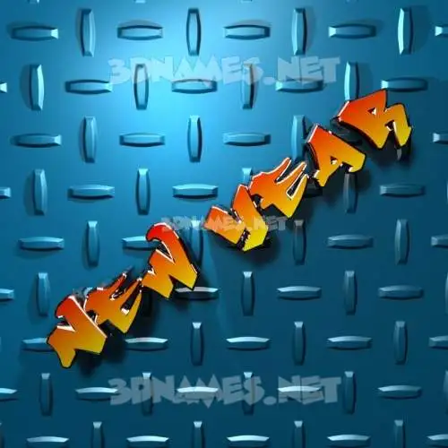 new year in Grid Style style - 3D name wallpaper new year in Grid Style style - 3D name wallpaper