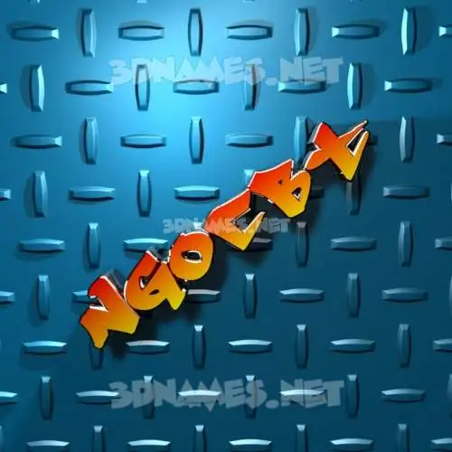 ngocbt in Grid Style style - 3D name wallpaper
