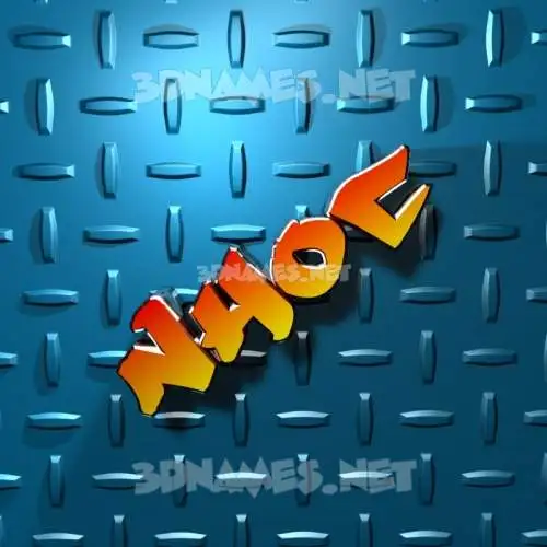 nhoc in Grid Style style - 3D name wallpaper nhoc in Grid Style style - 3D name wallpaper