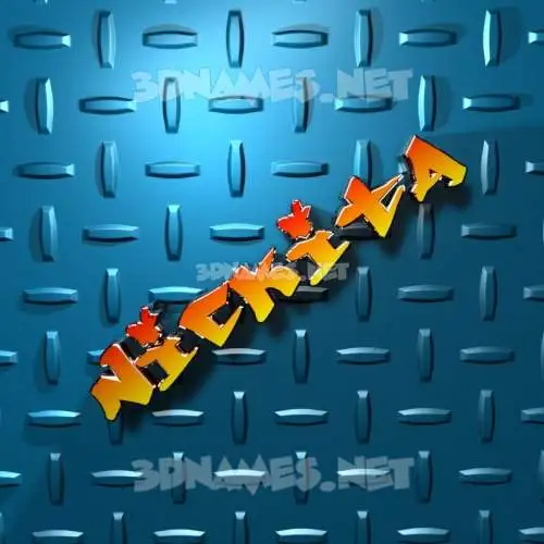 nickita in Grid Style style - 3D name wallpaper nickita in Grid Style style - 3D name wallpaper