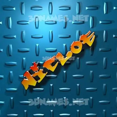 nicloe in Grid Style style - 3D name wallpaper