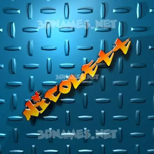 nicolett in Grid Style style - 3D name wallpaper nicolett in Grid Style style - 3D name wallpaper