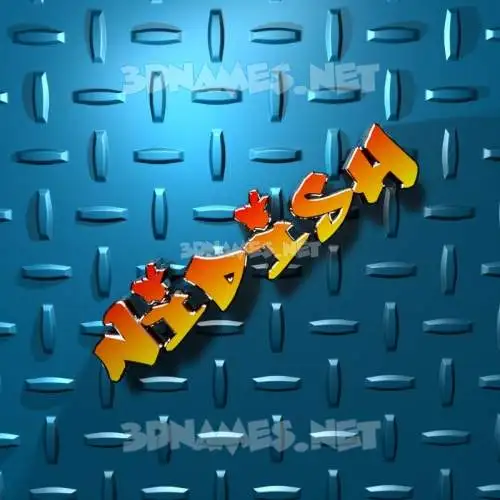 nidish in Grid Style style - 3D name wallpaper nidish in Grid Style style - 3D name wallpaper