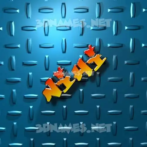 nihi in Grid Style style - 3D name wallpaper nihi in Grid Style style - 3D name wallpaper