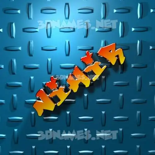nihir in Grid Style style - 3D name wallpaper nihir in Grid Style style - 3D name wallpaper