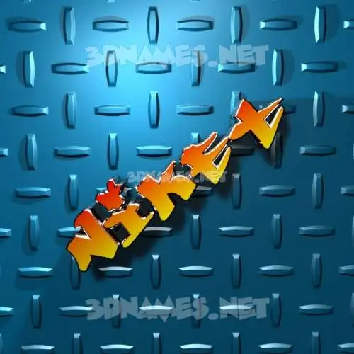 niket in Grid Style style - 3D name wallpaper niket in Grid Style style - 3D name wallpaper