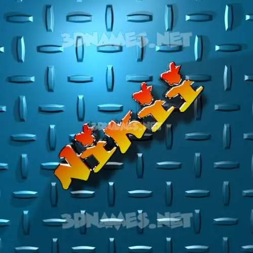 nikii in Grid Style style - 3D name wallpaper nikii in Grid Style style - 3D name wallpaper