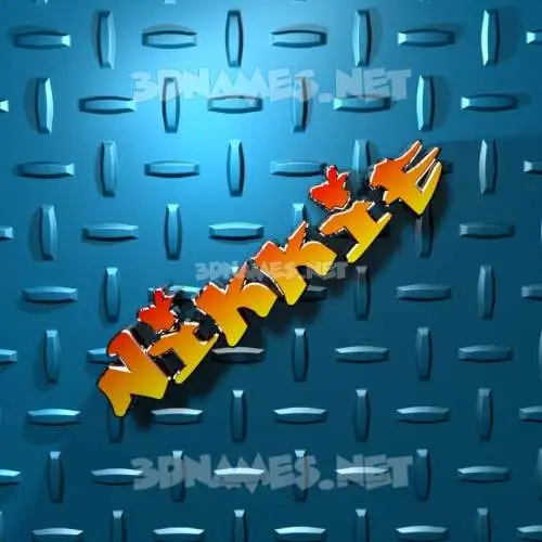 nikkie in Grid Style style - 3D name wallpaper nikkie in Grid Style style - 3D name wallpaper