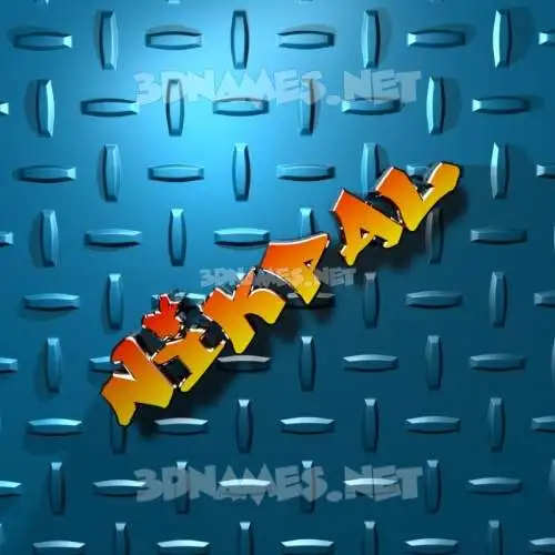 nikpal in Grid Style style - 3D name wallpaper nikpal in Grid Style style - 3D name wallpaper