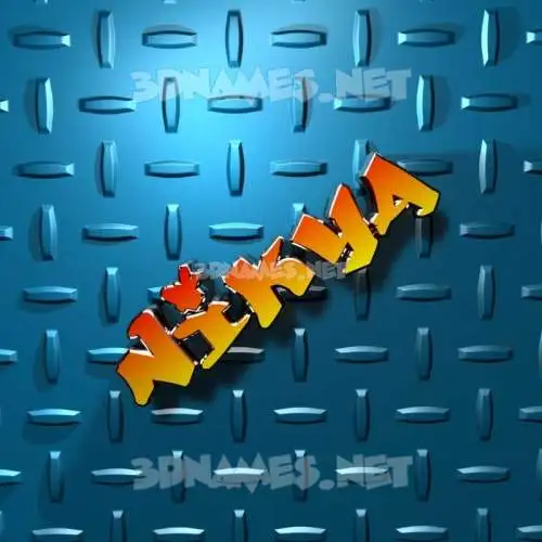 nikya in Grid Style style - 3D name wallpaper nikya in Grid Style style - 3D name wallpaper