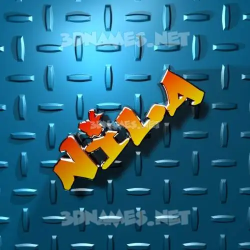 nila in Grid Style style - 3D name wallpaper nila in Grid Style style - 3D name wallpaper