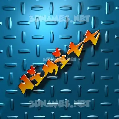 nimitt in Grid Style style - 3D name wallpaper